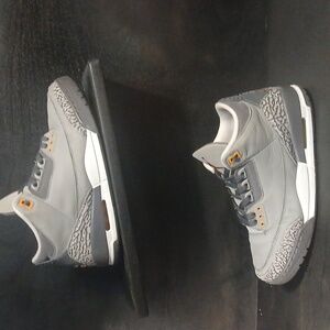 Air Jordan 3 Retro Mid "COOL GREY", Mens Size-10 100% AUTHENTIC!